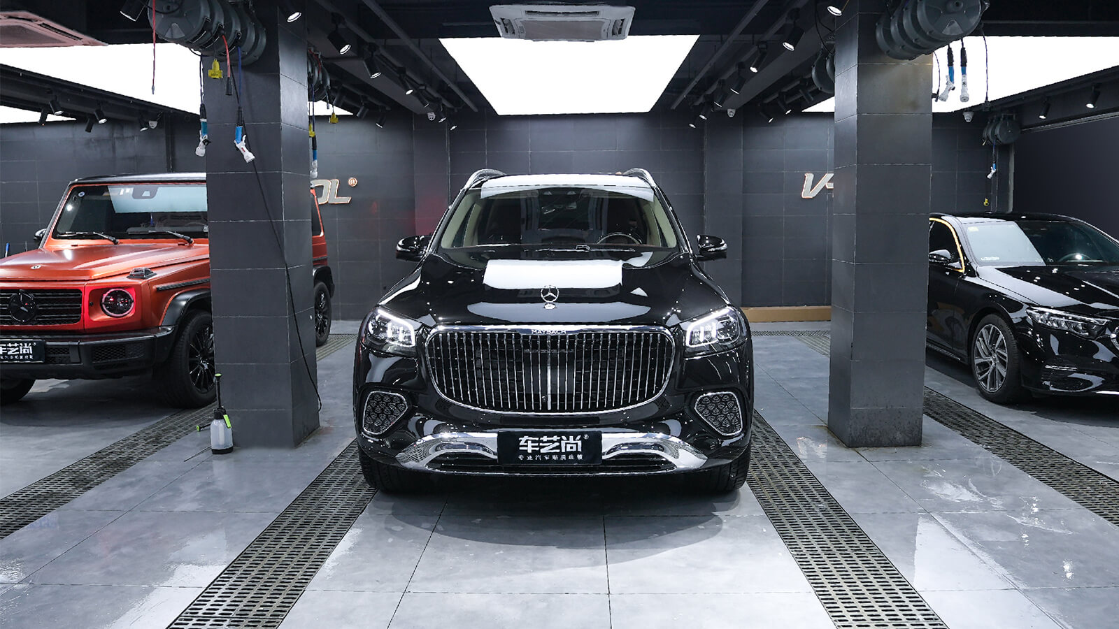 GLS480邁巴赫上海裝貼威固隱形車衣V100X汽車貼膜案例
