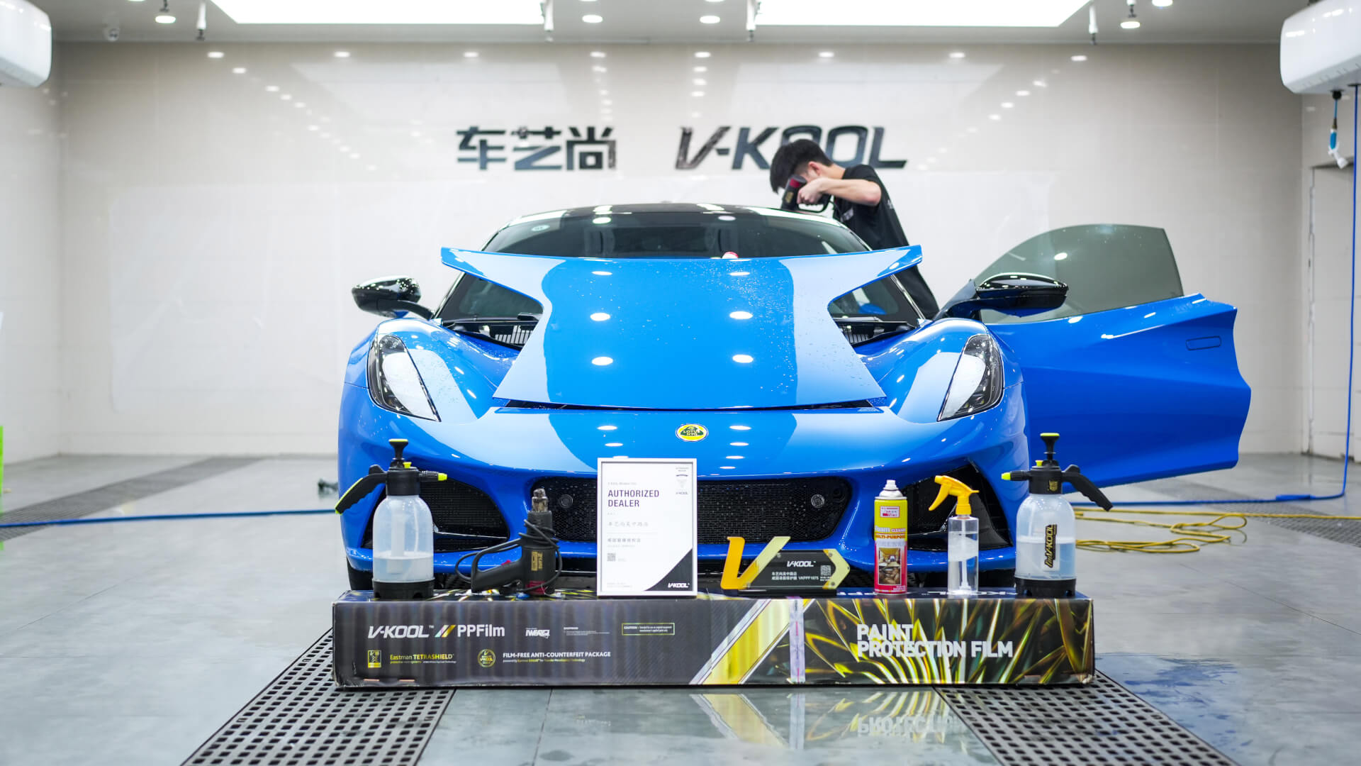 路特斯 EMIRA 上海貼威固V10X隱形車衣汽車貼膜案例