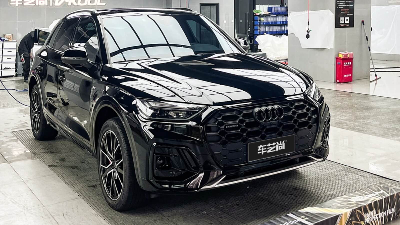 奧迪Q5L施工威固隱形車衣V3案例