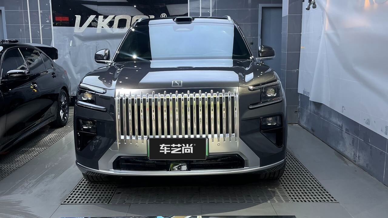 南京極氪 8X 貼威固 V1 車衣 鎖住旗艦原車漆質(zhì)感