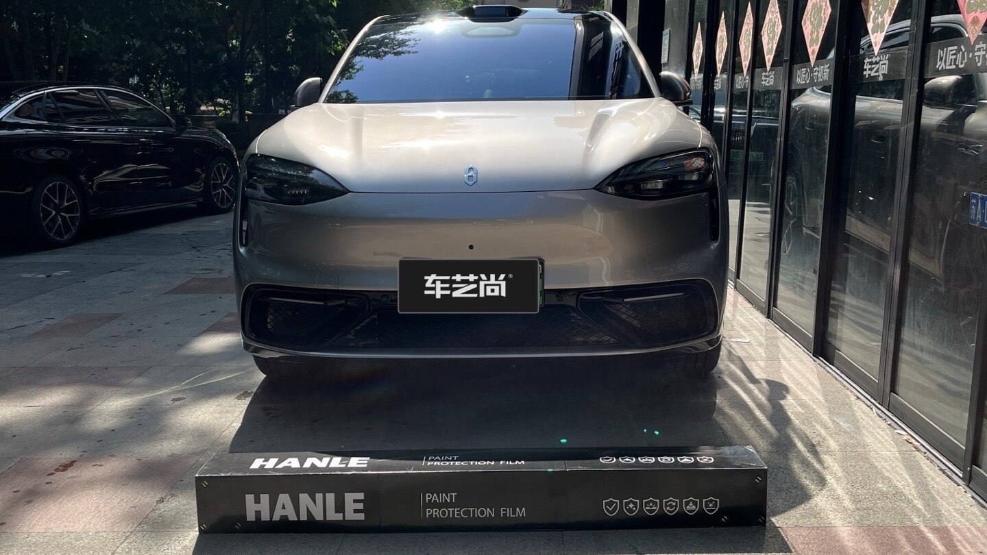 南京問界 M6 貼漢樂 06 車衣｜車藝尚南京旗艦店專車專用隱形車衣施工案例