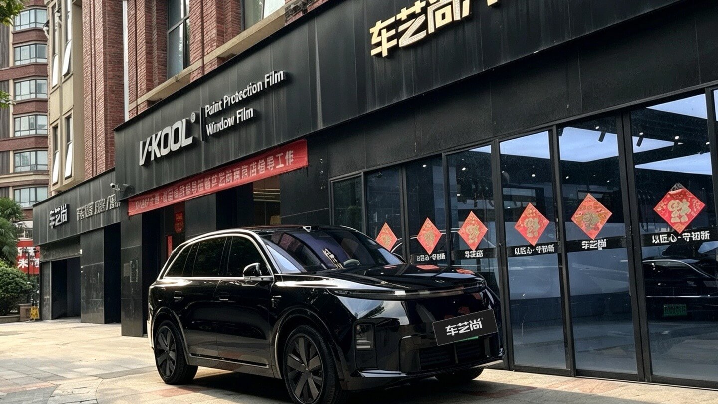 理想L8新車(chē)漆面守護(hù) 威固V3ocean隱形車(chē)衣施工實(shí)拍