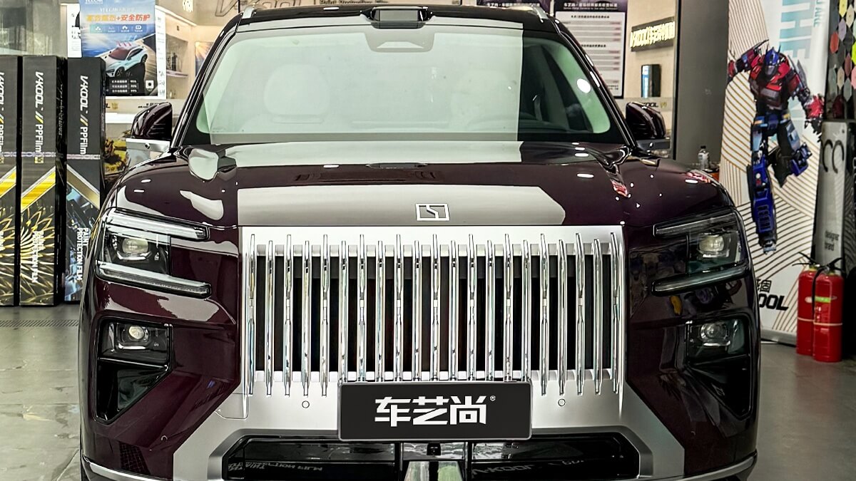上海中環(huán)貼膜案例｜極氪 8X 全車威固 V10 隱形車衣施工完工
