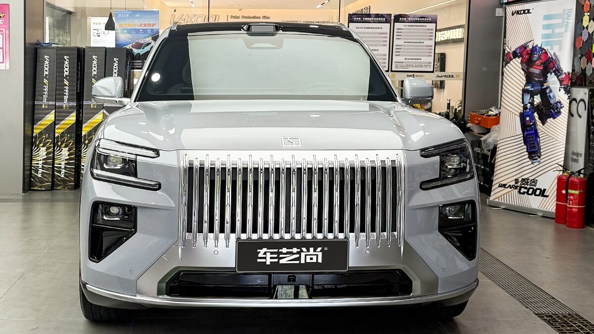 上海寶山貼膜案例｜極氪 8X 全車漢樂 HL05 隱形車衣 + 威固 VK70+K35 窗膜施工完工