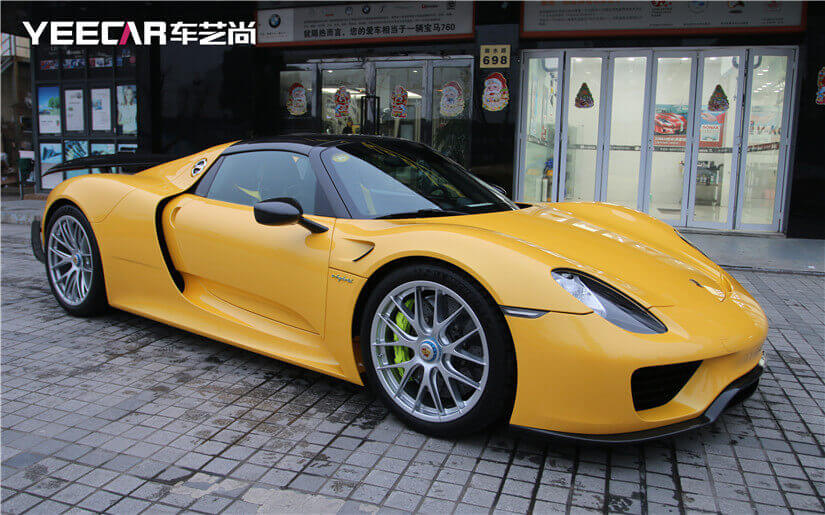 918前檔，側面效果展示