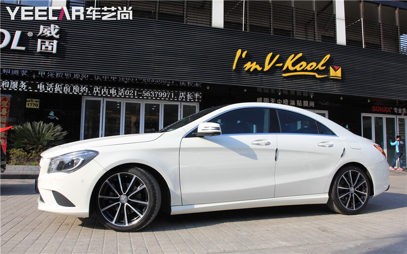 當奔馳CLA200 遇到 威固至尊V40