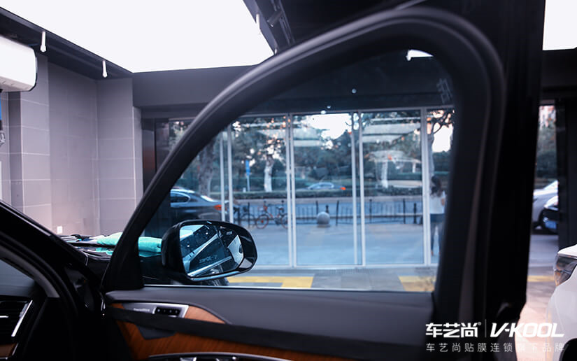 威固隔熱膜施工案例-奔馳E級專業(yè)汽車貼膜