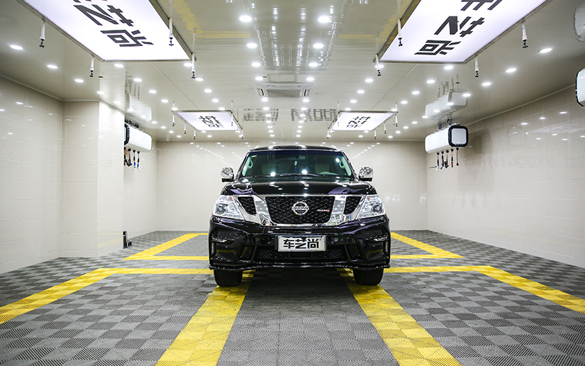 日產(chǎn)途樂(lè)作品呈現(xiàn)  汽車(chē)貼膜選擇車(chē)藝尚威固