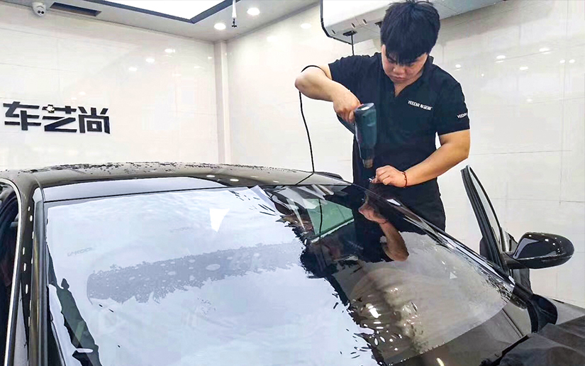威固施工案例-奧迪A6威固隔熱膜