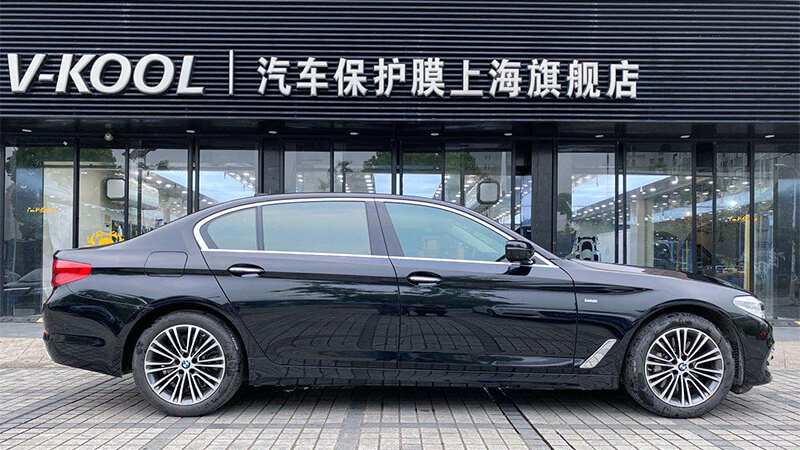 寶馬5系選擇車(chē)藝尚貼威固玻璃膜
