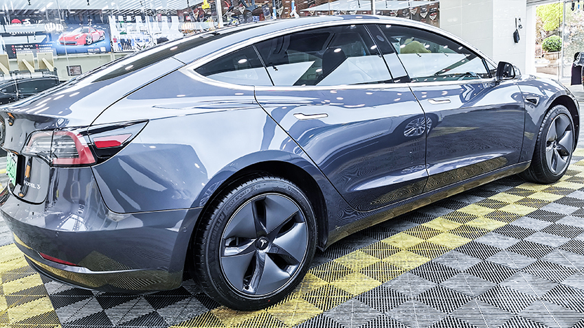 特斯拉Model3貼威固隔熱膜效果如何？