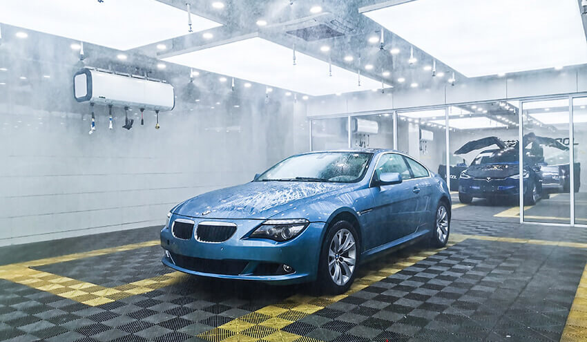 寶馬630i車衣施工威固V10專車專用車衣