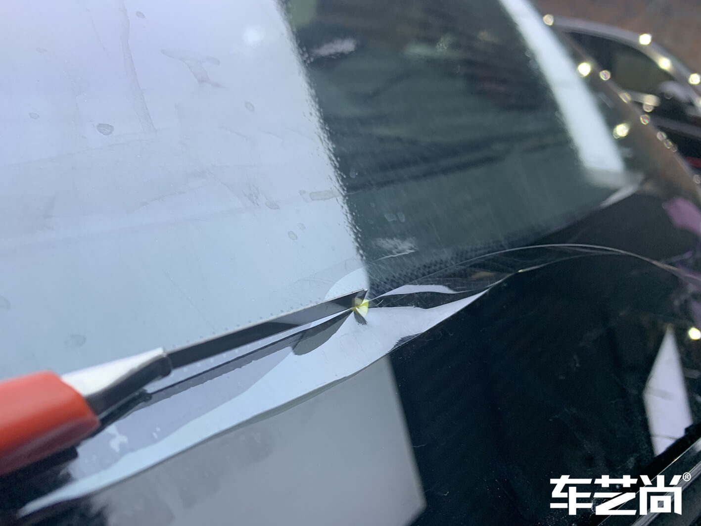 保時捷卡宴裝貼威固V70+V40，施工流程展示（圖十）