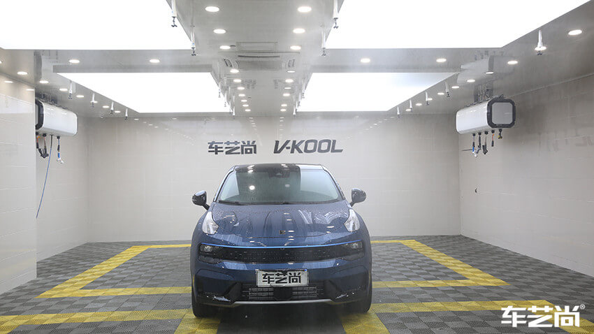 領(lǐng)克05施工威固隱形車衣，施工流程展示（3）