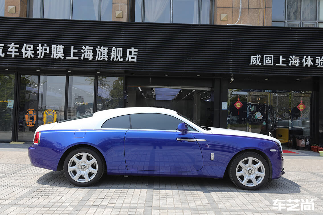 勞斯萊斯施工威固隱形車衣效果展示圖（6）