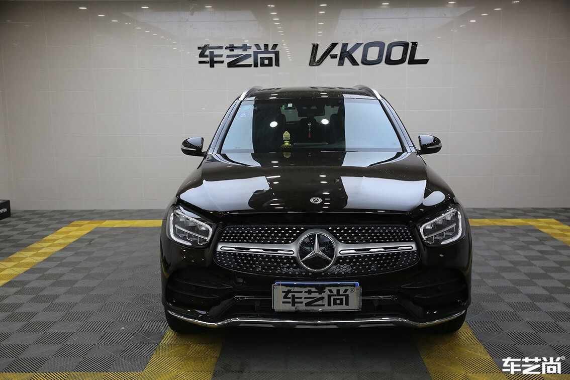 奔馳 GLC300施工威固隱形車(chē)衣案例流程展示（20）