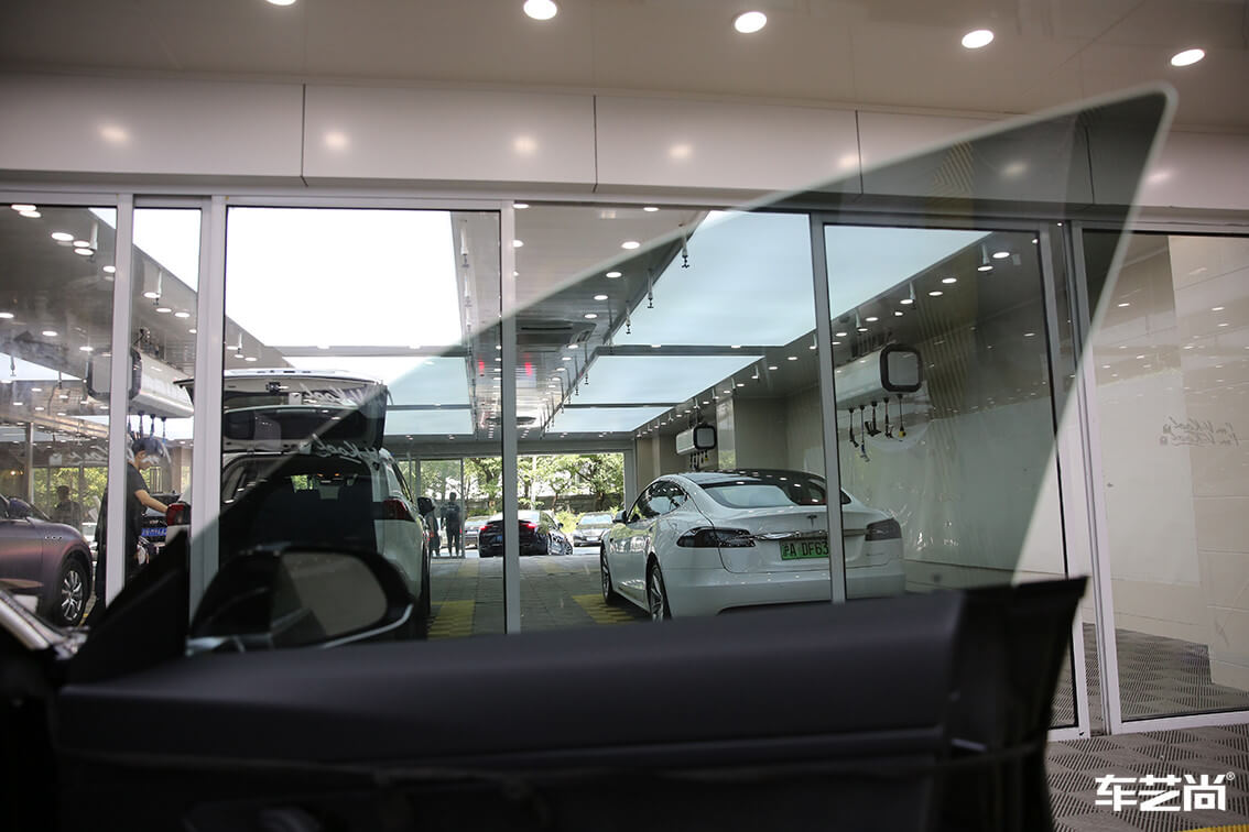 特斯拉施工威固隔熱膜案例展示（11