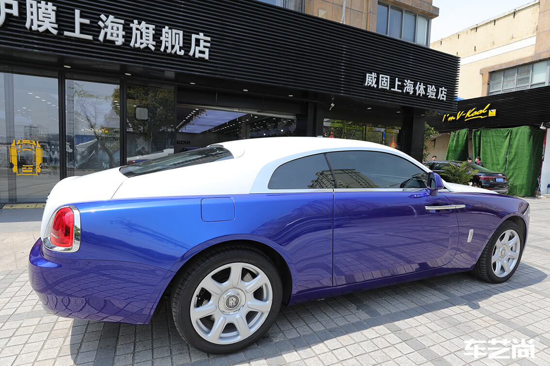 勞斯萊斯施工威固隱形車衣效果展示圖（2）
