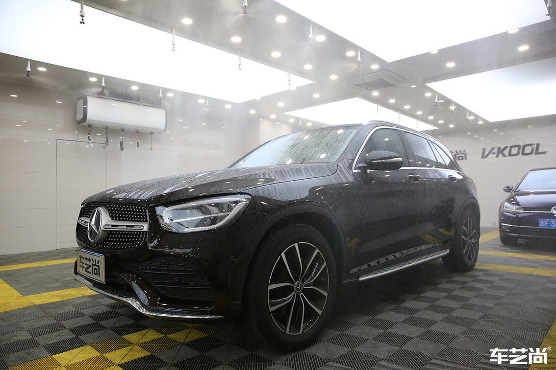奔馳 GLC300施工威固隱形車(chē)衣案例流程展示（6）