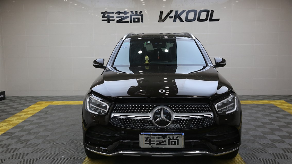 奔馳 GLC300施工威固隱形車(chē)衣案例流程展示