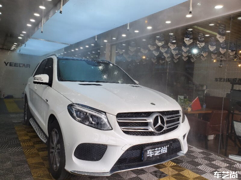 奔馳 GLE 施工威固隱形車衣案例流程展示（3）