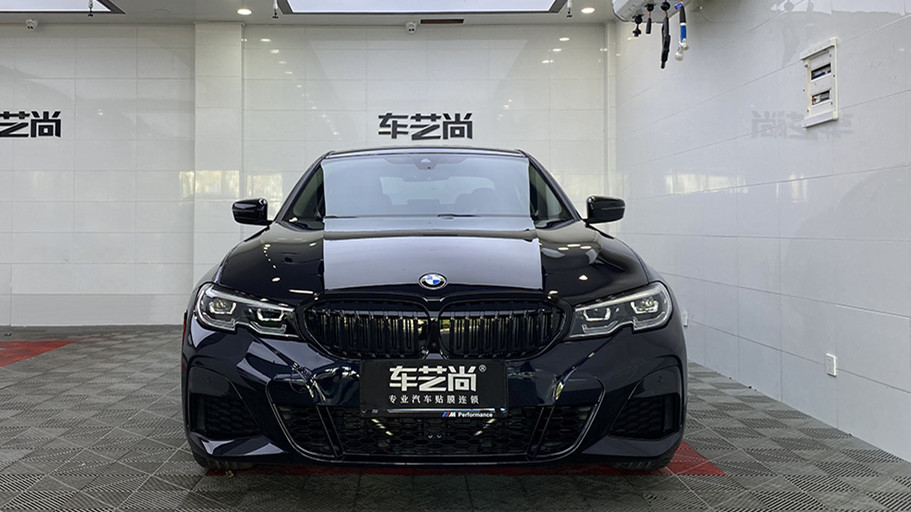 寶馬3系裝貼威固隔熱膜，數(shù)據(jù)展示隔熱效果一目了然
