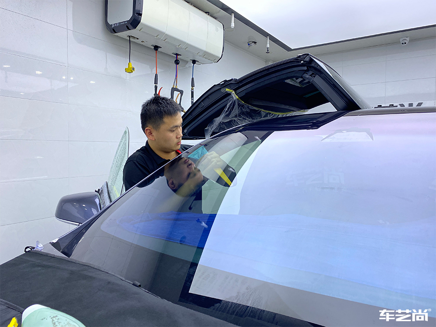 特斯拉Model X施工威固漆面保護膜案例分享（4）