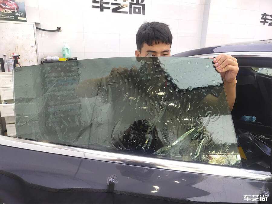 特斯拉Model 3裝貼威固漆面保護膜案例分享（9）
