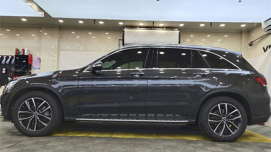 奔馳 GLC300L施工威固隱形車衣施工案例展示