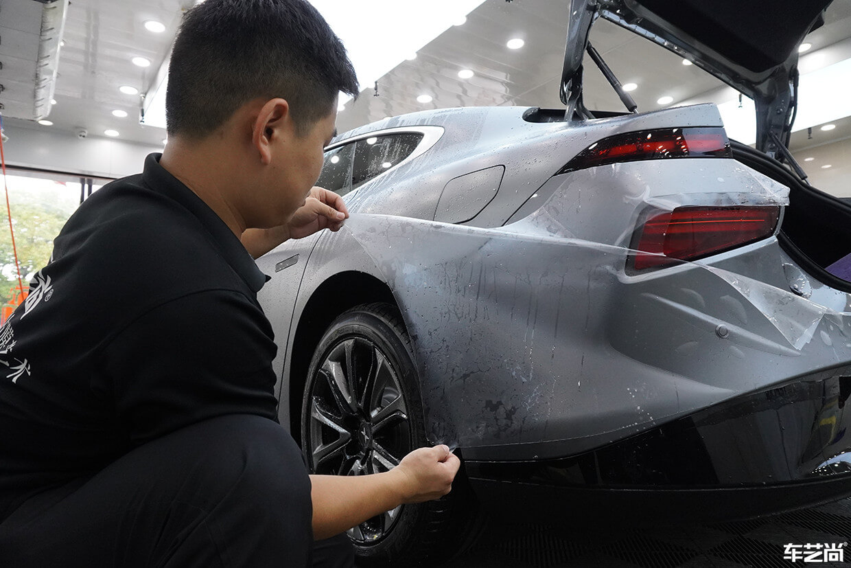 小鵬 P7極致防護(hù)，選擇施工威固隱形車(chē)衣（8）