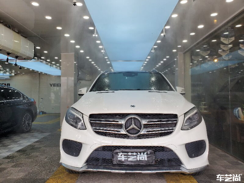 奔馳 GLE 施工威固隱形車衣案例流程展示（1）
