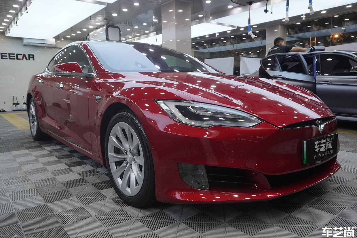 特斯拉Model S施工威固隱形車(chē)衣，專(zhuān)車(chē)專(zhuān)用極致體驗(yàn)（14）