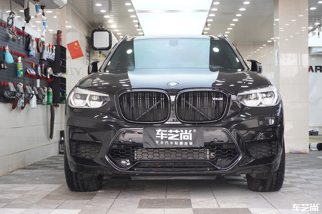 寶馬X3M施工隱形車(chē)衣（18）