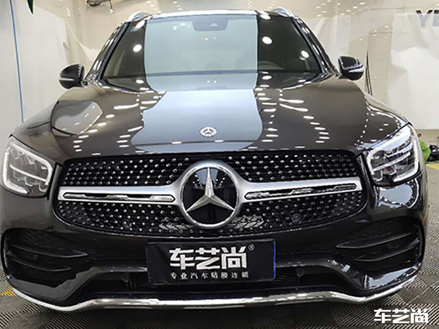 奔馳 GLC300L施工威固隱形車衣施工案例展示（14）