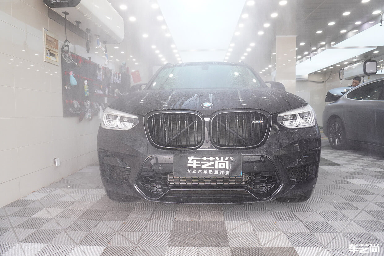 寶馬X3M施工隱形車(chē)衣（1）