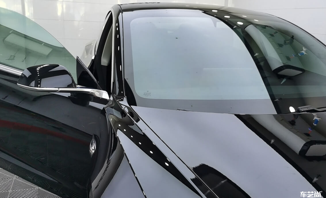 特斯拉Model 3施工威固隔熱膜，多重保護（11）