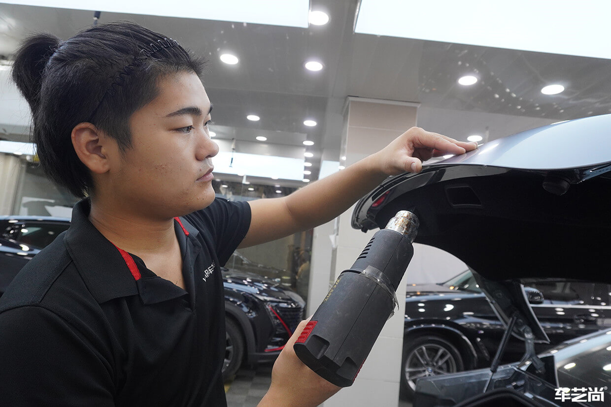 寶馬X3M施工隱形車(chē)衣（17）