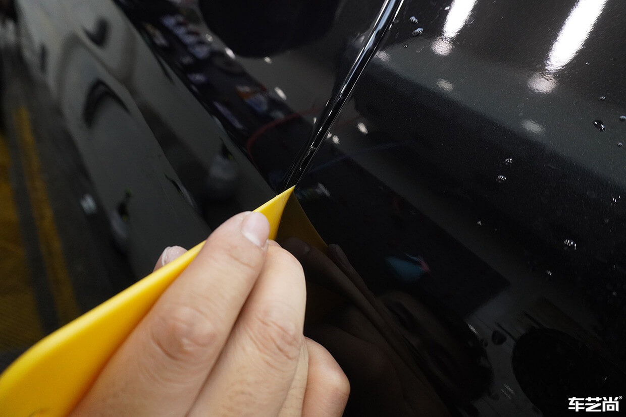 寶馬X3M施工隱形車(chē)衣（13）