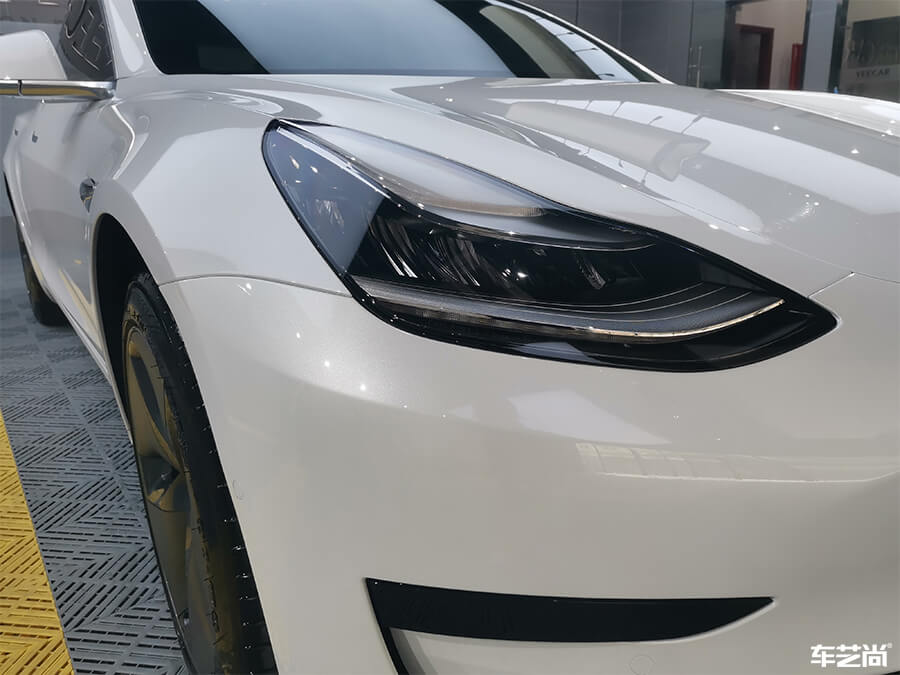 特斯拉Model 3施工羅利普斯隱形車衣案例分享（9）