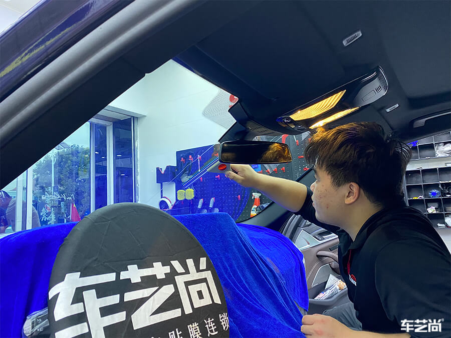 寶馬5系裝貼威固隔熱膜怎么樣？（8）