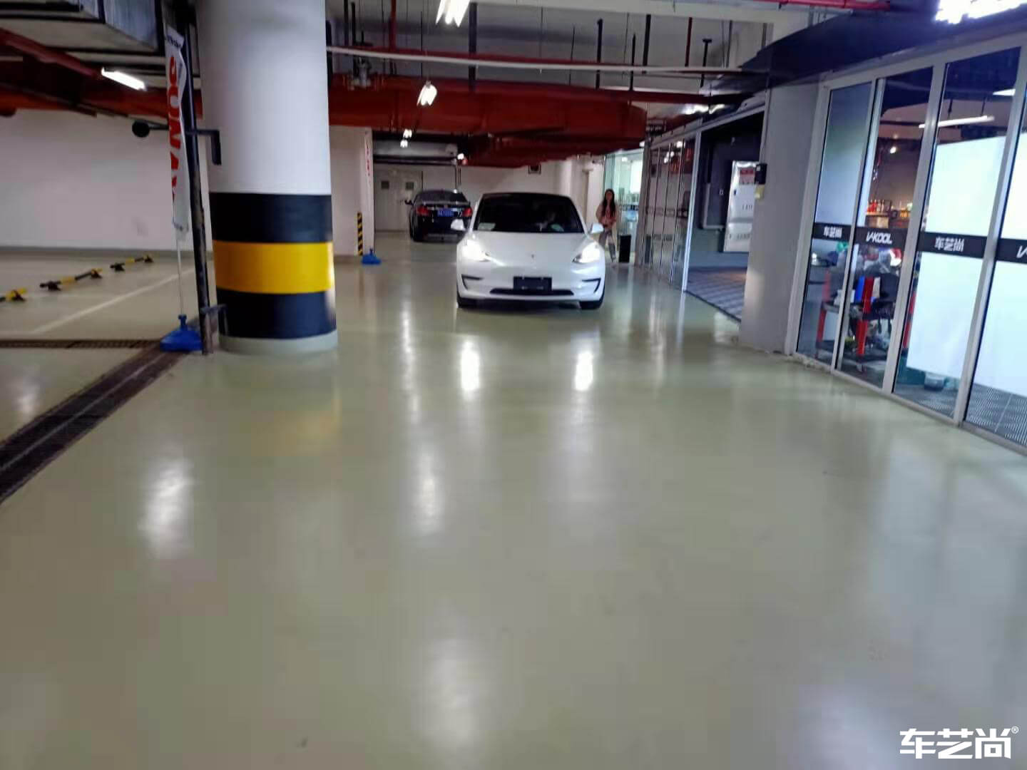 特斯拉Model 3施工威固隱形車衣，施工流程（12）