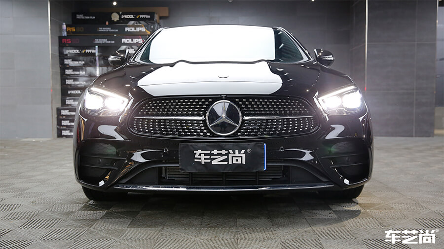 奔馳E300L裝貼威固漆面保護膜案例展示（16）