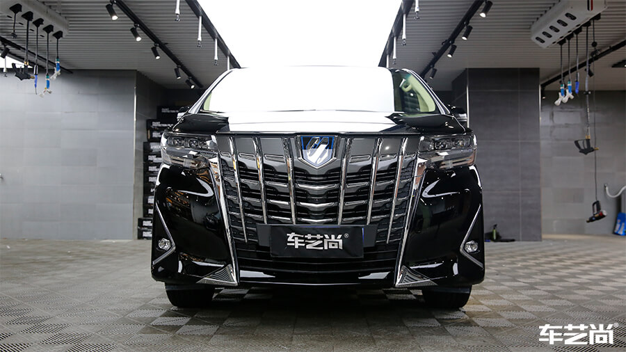 豐田埃爾法選擇車藝尚，施工隱形車衣案例分享（19）