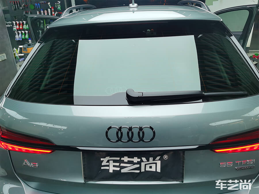 奧迪全車裝貼威固隔熱膜怎么樣？（7）