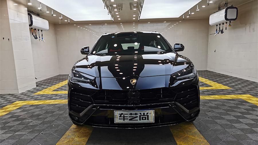 蘭博基尼裝貼威固漆面保護(hù)膜案例圖展示