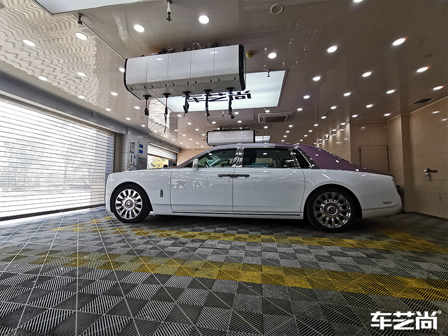 勞斯萊斯施工威固隱形車衣，流程展示（10）