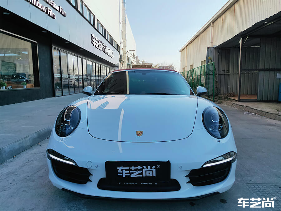 保時(shí)捷911告訴你上海專業(yè)的汽車貼膜哪家強(qiáng)？（12）