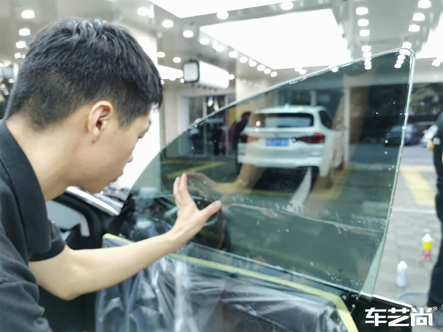 特斯拉施工威固隱形車衣案例分享，圖片展示（6）