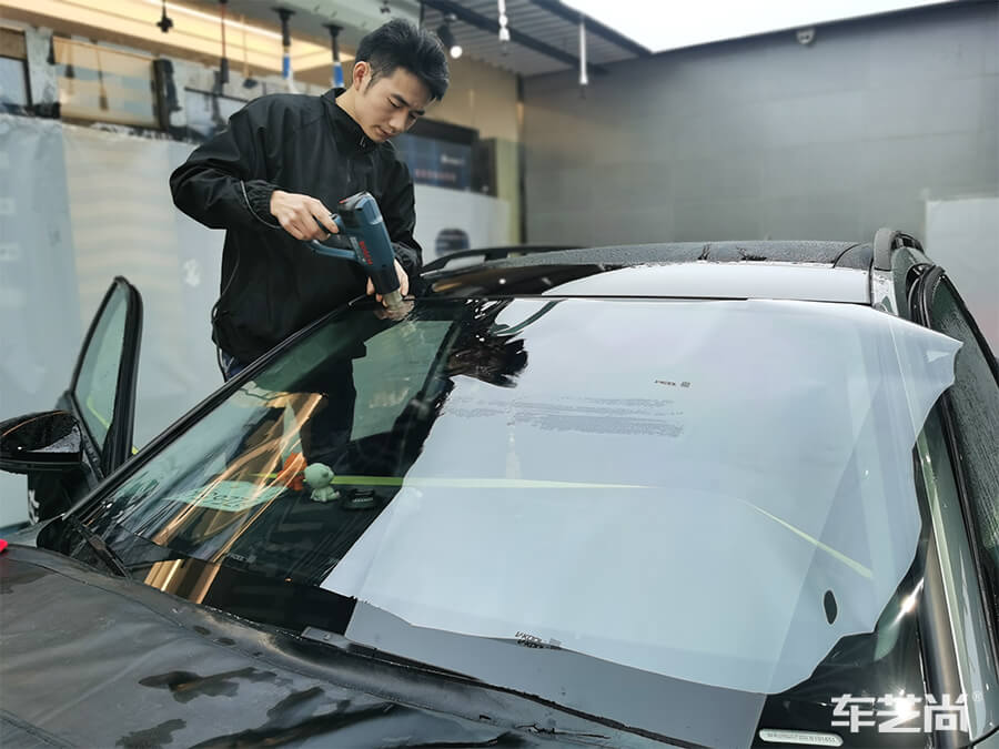 奧迪全車裝貼威固隔熱膜怎么樣？（5）