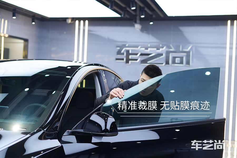 百公里加速幾秒的特斯拉MODEL Y，裝貼威固隔熱膜（10）